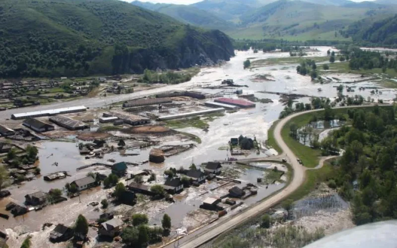 Паводковая обстановка осложнилась в Алтайском крае