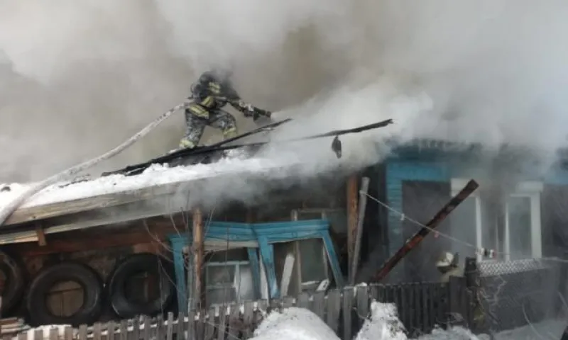 Фото: взрыв газа произошёл в жилом доме в Алтайском крае