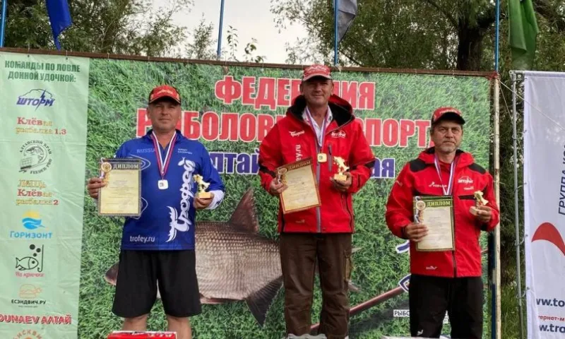 88 рыболовов соревновались за звание лучшего в Алтайском крае
