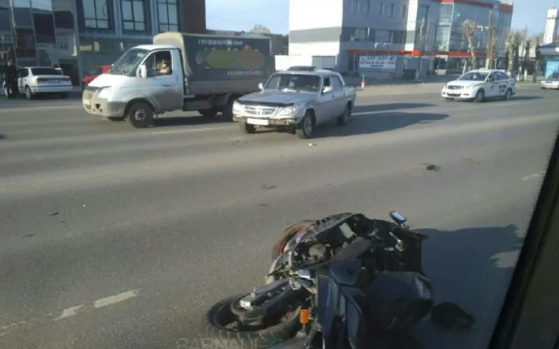 ДТП с участием мотоциклиста произошло в Барнауле 