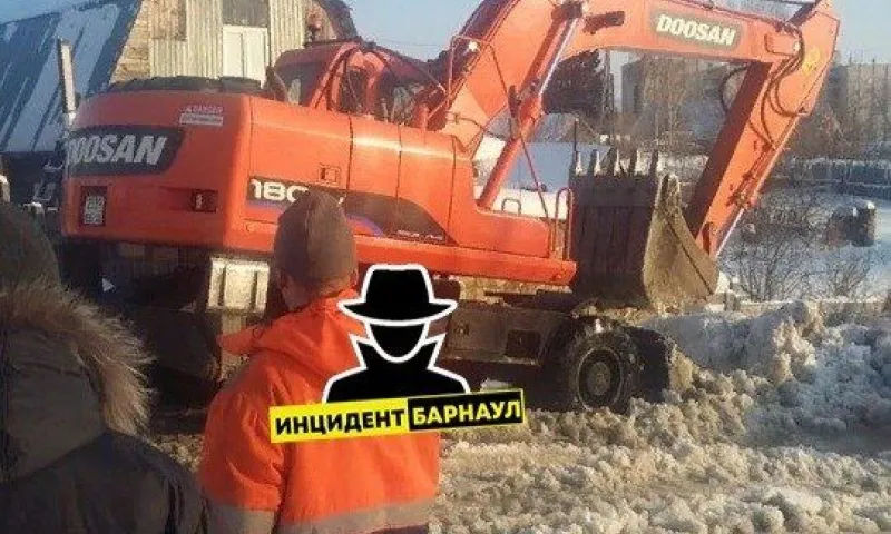 Жители барнаульского поселка остались без воды 1 января