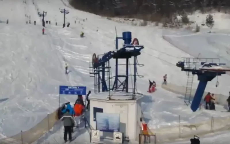 Веб-камеры К24: как проводят праздничные выходные лыжники? 