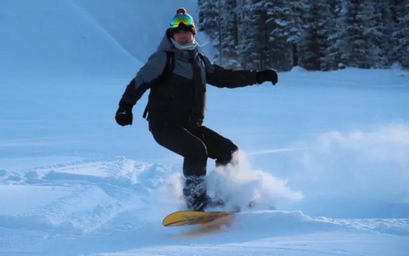 Новую горнолыжную трассу открыли на территории «Белокурихи-2»