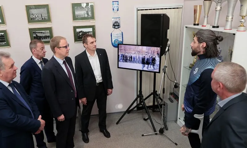 В барнаульском музее «Город» состоялось открытие выставки, посвященной 100-летию общества «Динамо» 