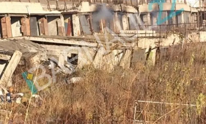 Дети подожгли гаражный кооператив в Барнауле