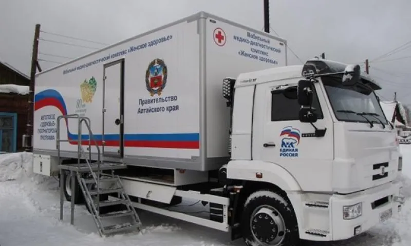 Автопоезд «Женское здоровье» работает в Тальменском районе Алтайского края