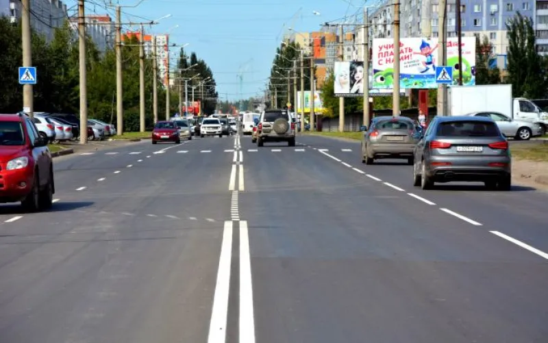 Ремонт дорог продолжается в Барнауле