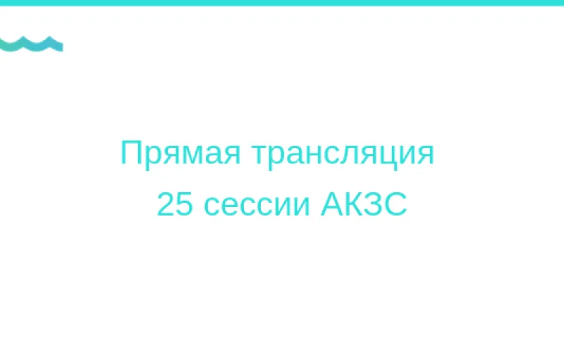 Прямая трансляция 25 сессии АКЗС