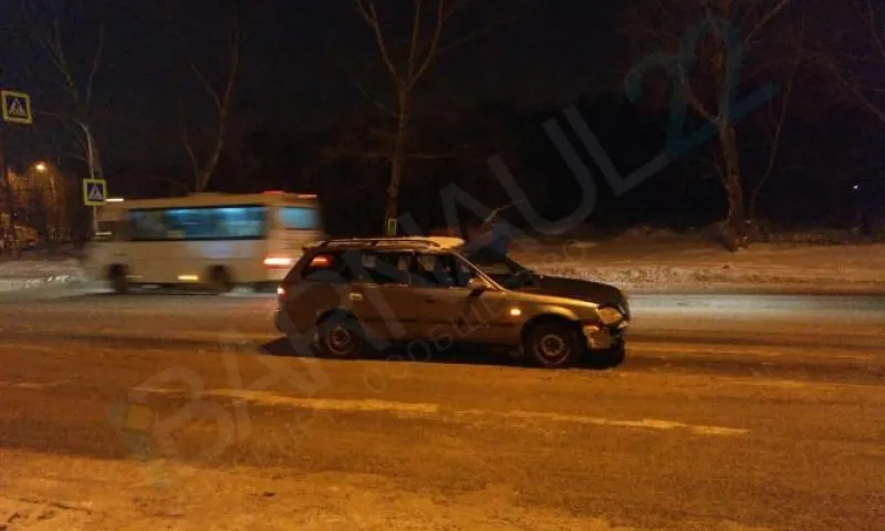 Девушку госпитализировали в результате ДТП в Барнауле