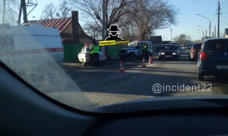 Ребёнка сбили насмерть в Барнауле