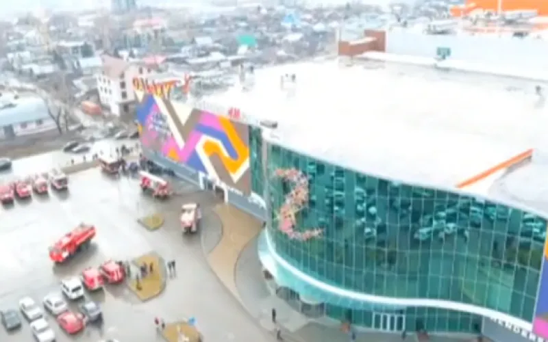 Специальный репортаж «Катунь 24», как прошли противопожарные учения в ТРЦ «Галактика»