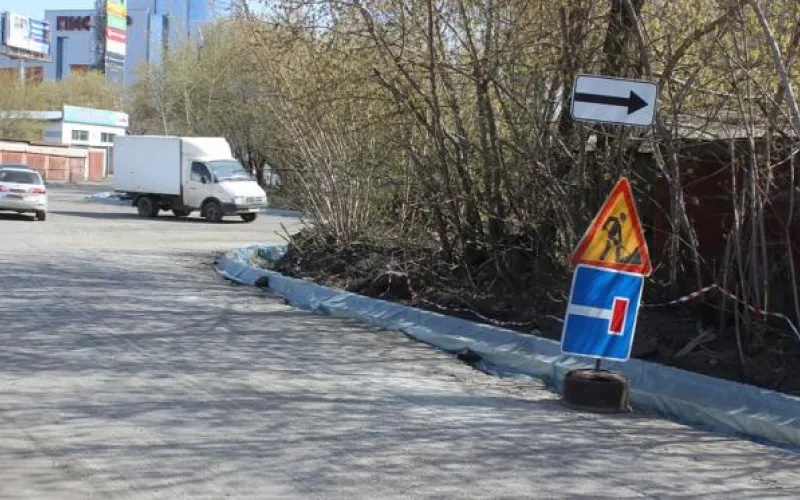 Бордюры меняют в Барнауле 