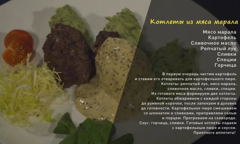 «Утренний канал»: котлеты из марала