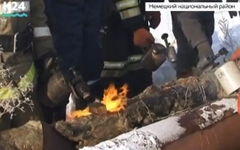 Последствия коммунальной аварии устраняют в селе Кусак