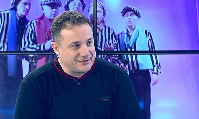 «Интервью дня» - участник «Юморины-2016», актёр эстрады Пётр Винс