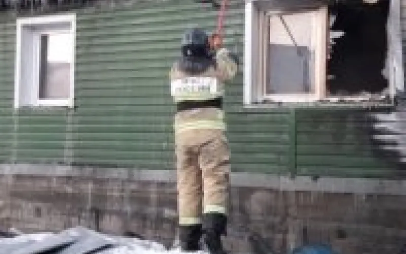 Следователи проверяют причину гибели людей на пожаре в Барнауле