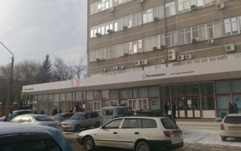 Людей эвакуировали из здания «Ростелекома»  в Барнауле
