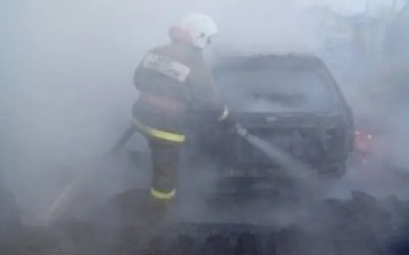 Возгорание автомобиля произошло в Павловском районе