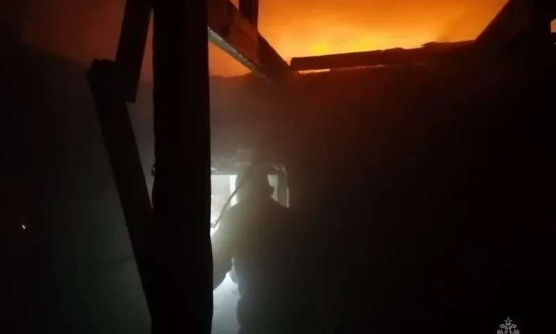 Двое человек погибли при пожаре в Немецком национальном районе