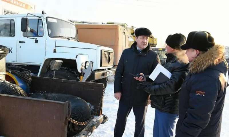Работы по устранению коммунальных аварий в Барнауле находятся под контролем главы города
