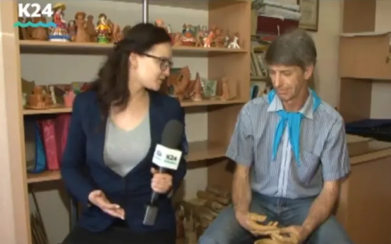 Гончарный круг в Змеиногорске