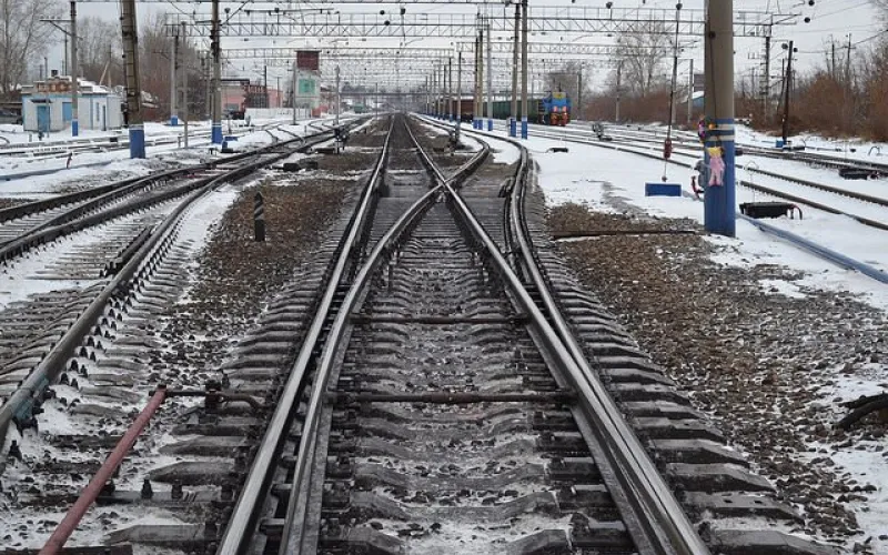 Трамвай сошёл с рельсов в Барнауле 