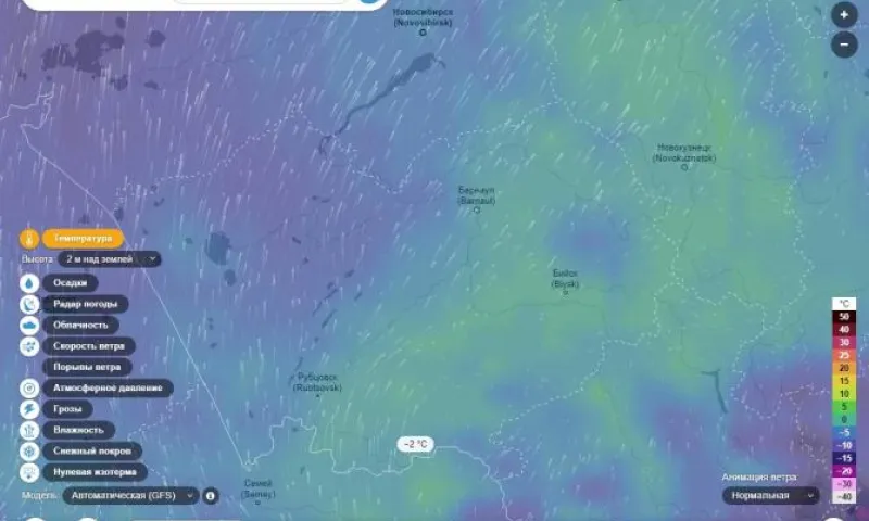 Резкое потепление придет в Алтайский край