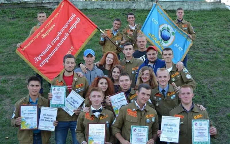 Студенческие отряды Алтая торжественно откроют третий трудовой семестр