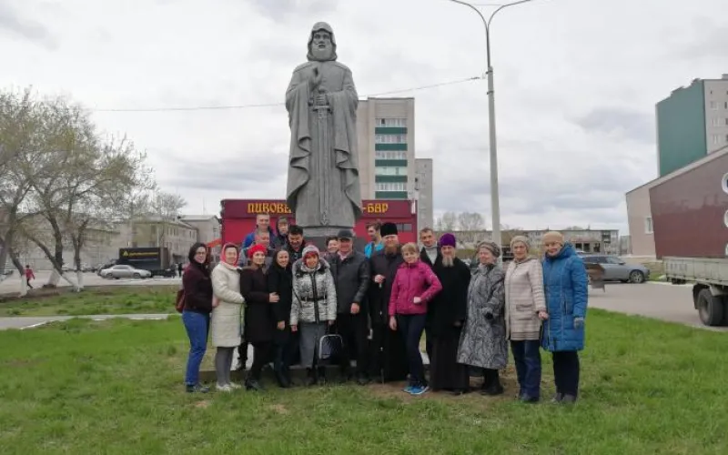 Памятник Илье Муромцу установили в Рубцовске