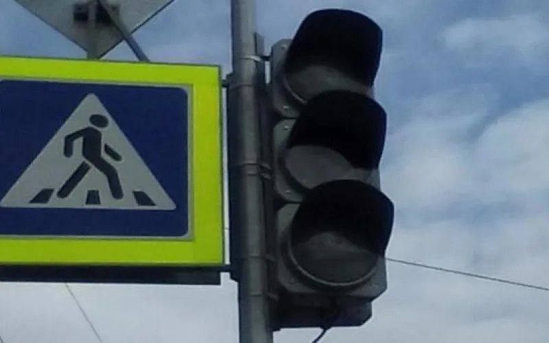 Светофор отключат в центре Барнаула на несколько часов 