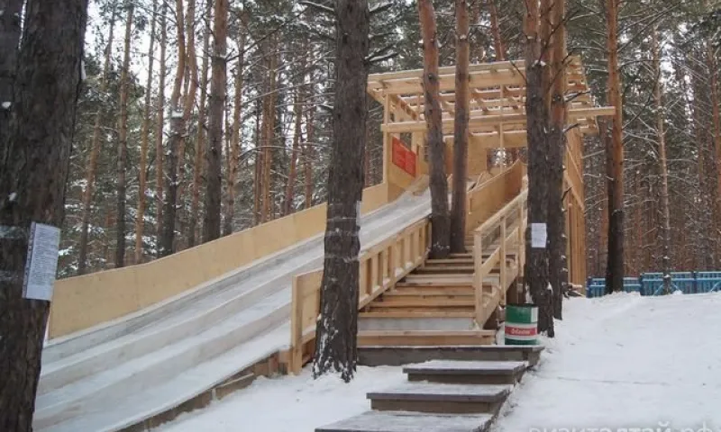 Рассказываем, где в Алтайском крае построили самую большую горку