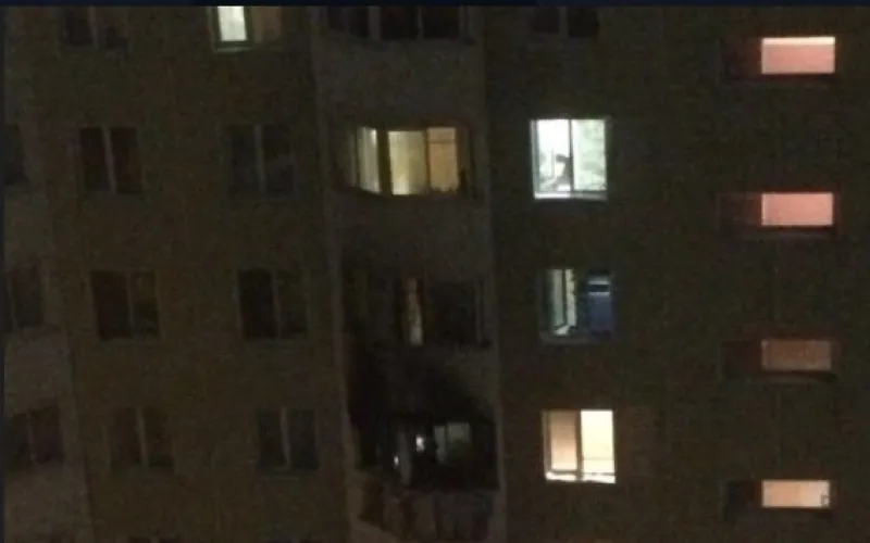 Дом для переселенцев опять горел в Барнауле