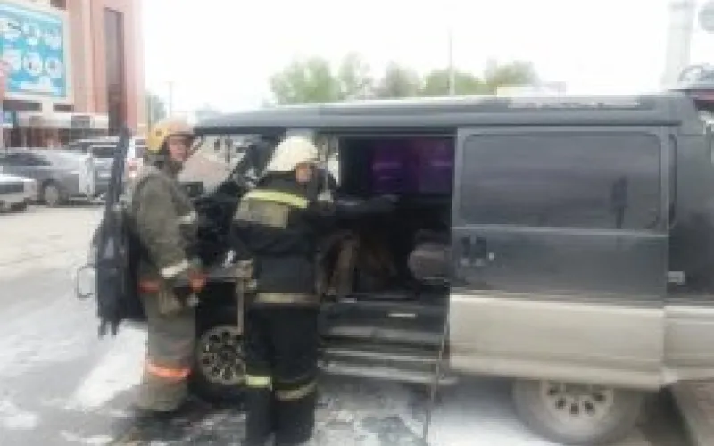 Возгорание в автомобиле удалось ликвидировать до приезда пожарных 