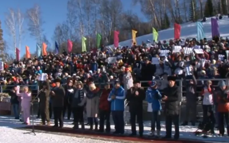 Зимняя Олимпиада городов Алтайского края прошла в Белокурихе 