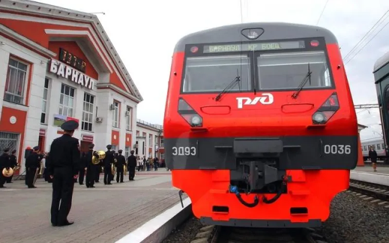 Расписание движения поездов изменится в Алтайском крае в мае