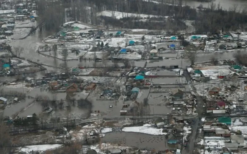 Паводок в Алтайском крае развивается по наиболее сложному варианту