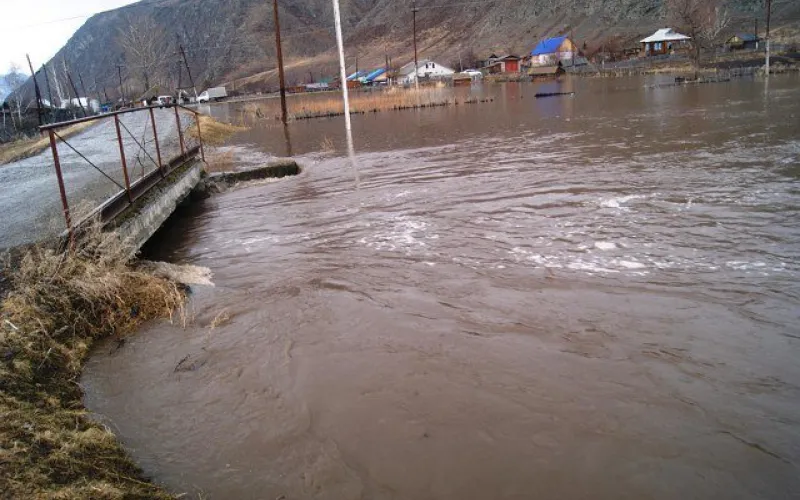 Паводковая обстановка осложнена в трех районах Алтайского края