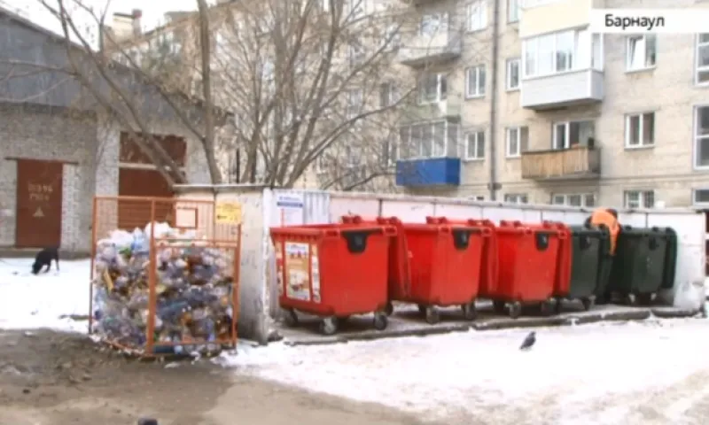 Акцию по раздельному сбору мусора проводят в Барнауле