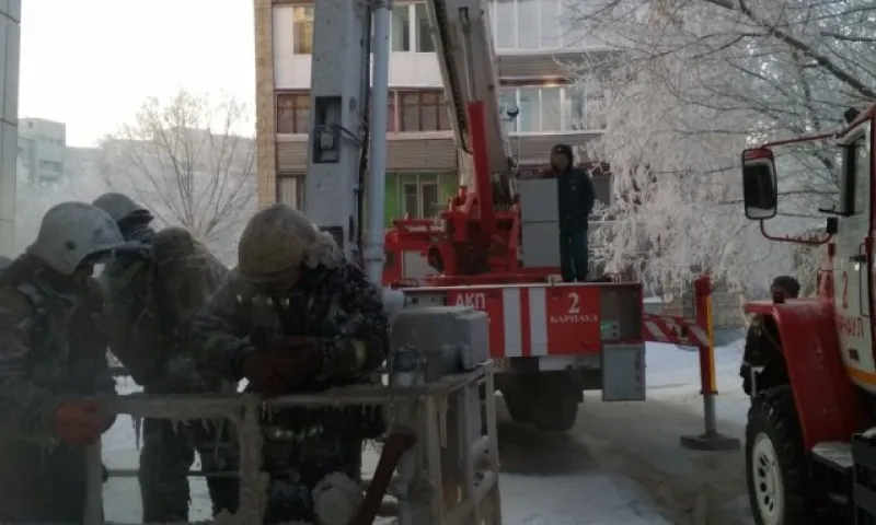 Квартира в многоэтажке сгорела в Барнауле