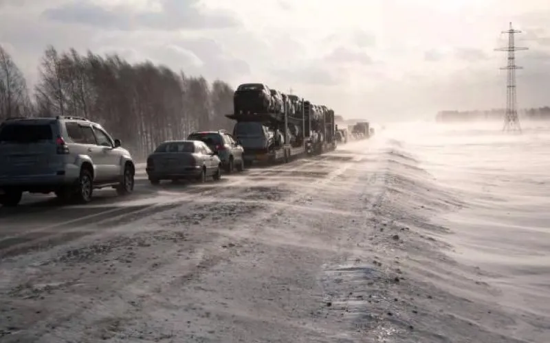 Участок федеральной трассы перекроют в Алтайском крае 23 января