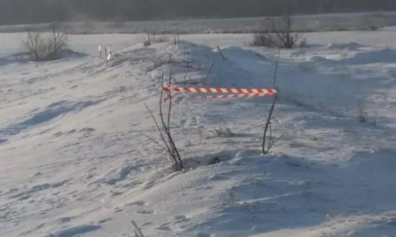 Опасные ямы образовались в селе Алтайского края