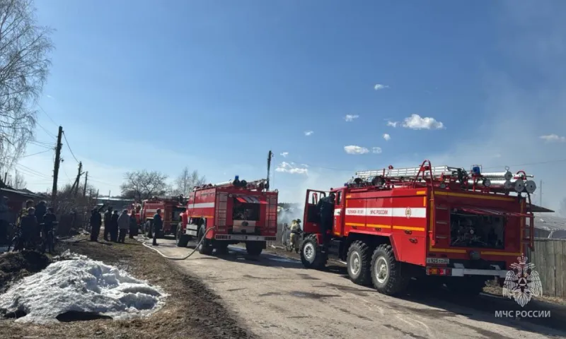 Короткое замыкание стало причиной пожара в Тальменском районе