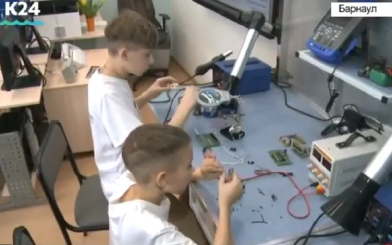 Детский научный технопарк открылся в Барнауле