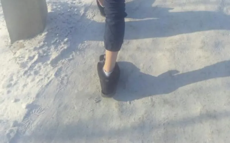 «Мода прежде всего»: барнаульцы обсуждают необычное фото, сделанное в морозы