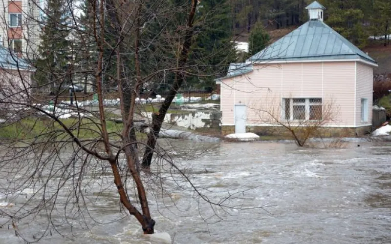 Режим ЧС в связи с подтоплением введён в Белокурихе 