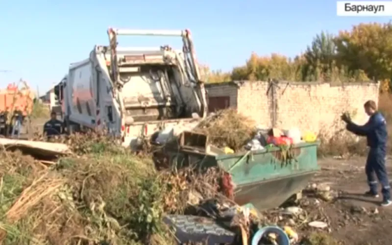 Несанкционированные свалки появляются в разных районах Барнаула