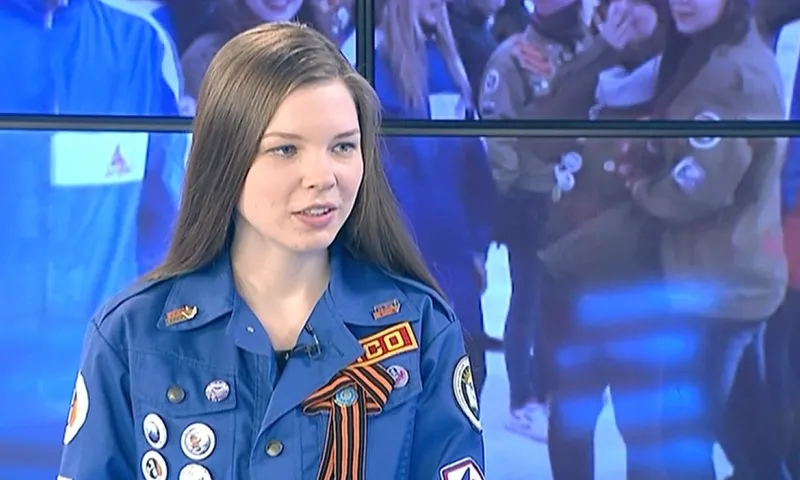 «Интервью дня» - Мисс Телевидение из Студенческого отряда «Алтай» Екатерина Шахова