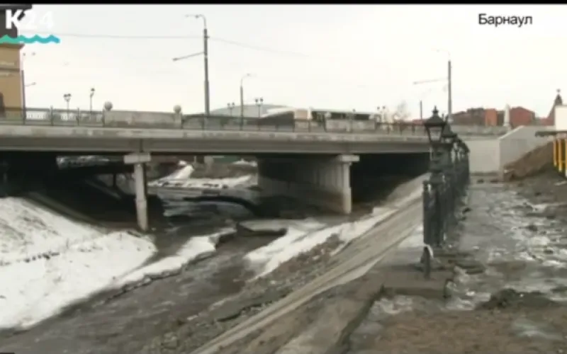 Талые воды подтопили жилые дома в Бийске и Барнауле