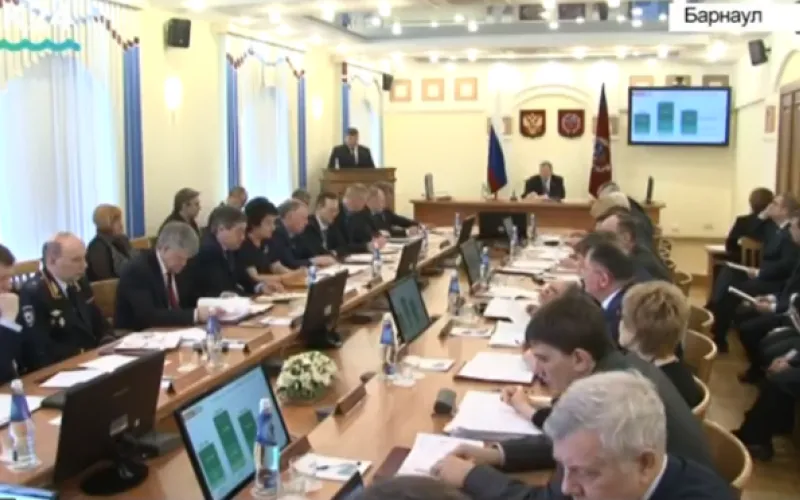 Специальный репортаж с заседания правительства Алтайского края о ходе реализации в Алтайском крае приоритетных проектов
