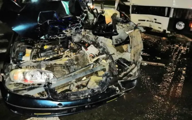 Полицейские устанавливают обстоятельства жёсткого ДТП в Заринске